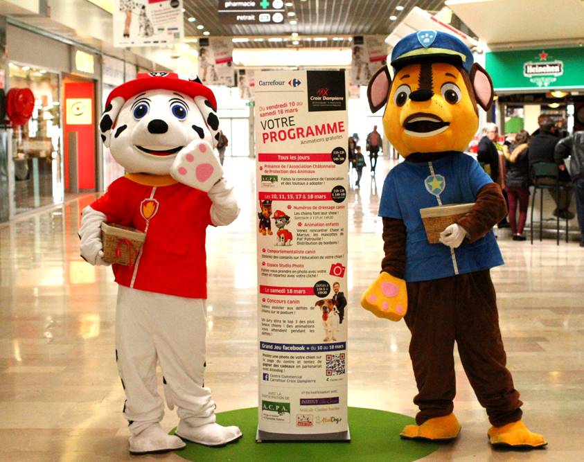 Déguisement Marcus et Chase Pat Patrouille anniversaire enfant