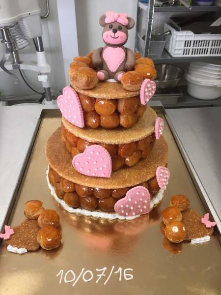 Pièce montée pour mariage ou bapteme