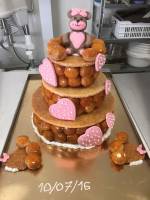 Pièce montée pour mariage ou bapteme